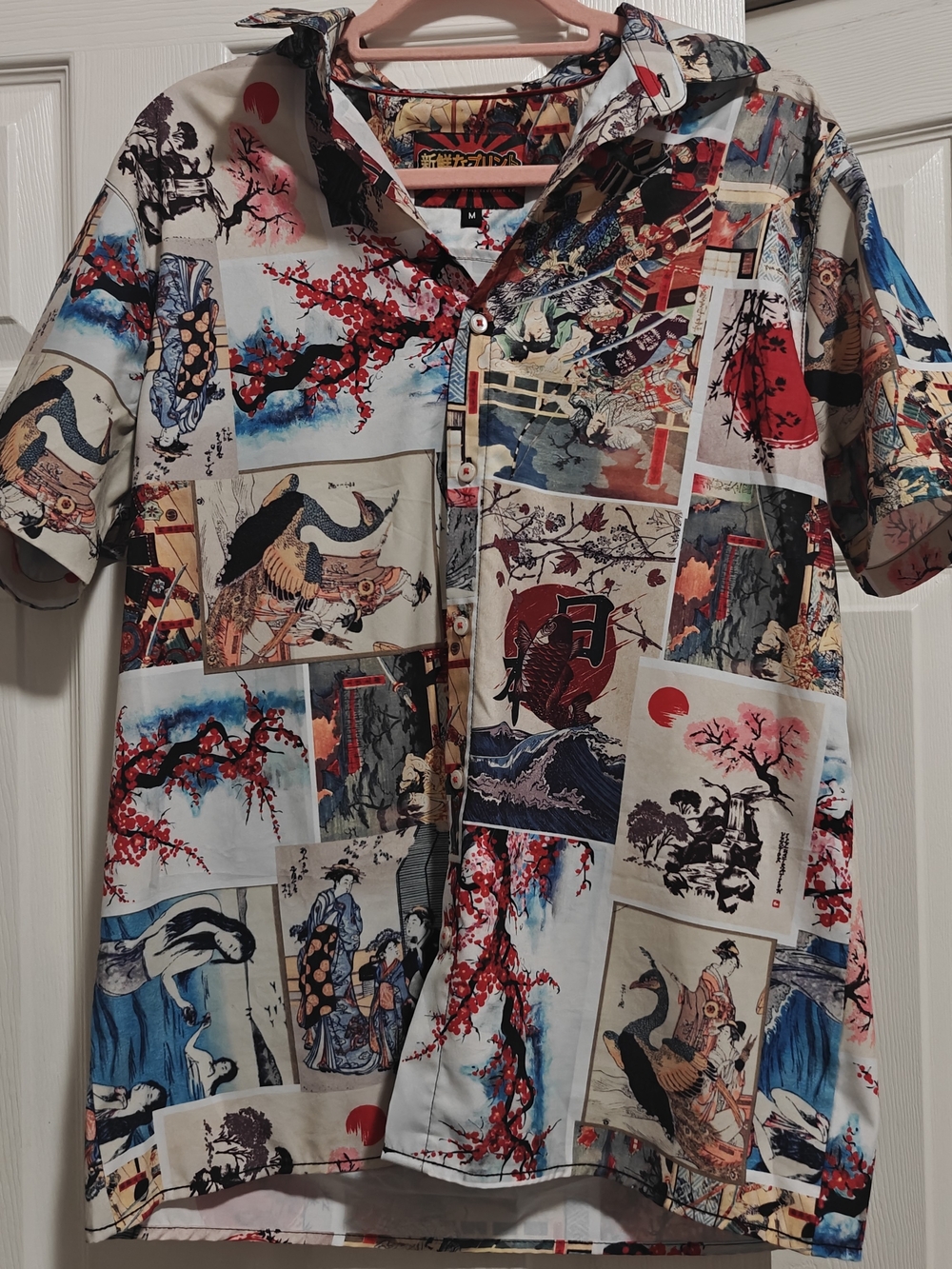Japanese Art Button-down Shirt